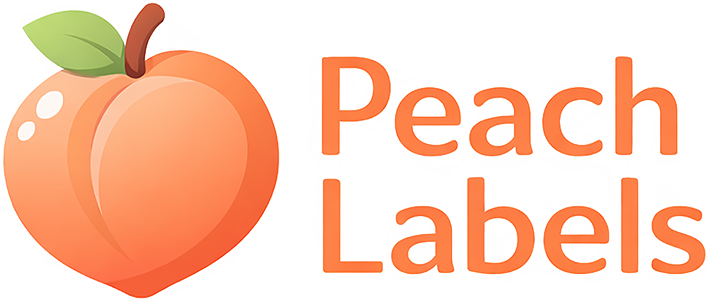 Peach Labels